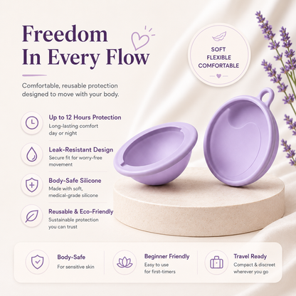 Reusable Menstrual Flow Disc