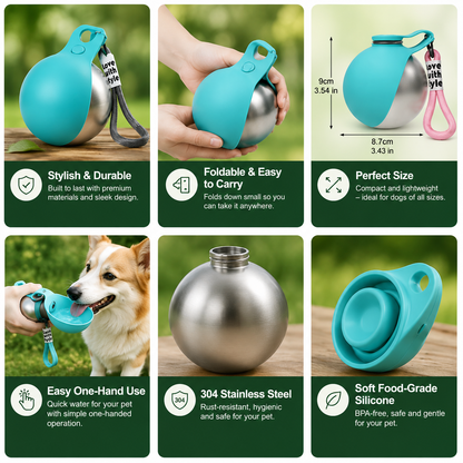 Aqua Paw Travel Bottle