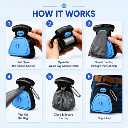 Foldable Pet Poop Clip