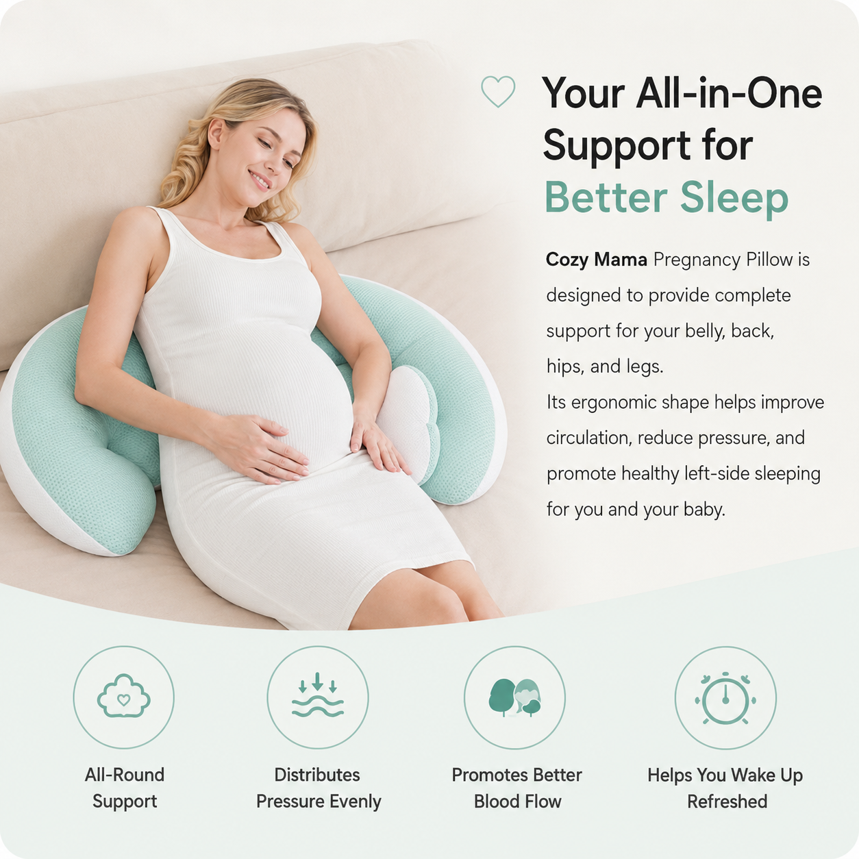 Cozy Mama Pillow