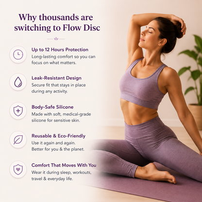Reusable Menstrual Flow Disc