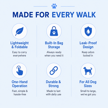 Foldable Pet Poop Clip