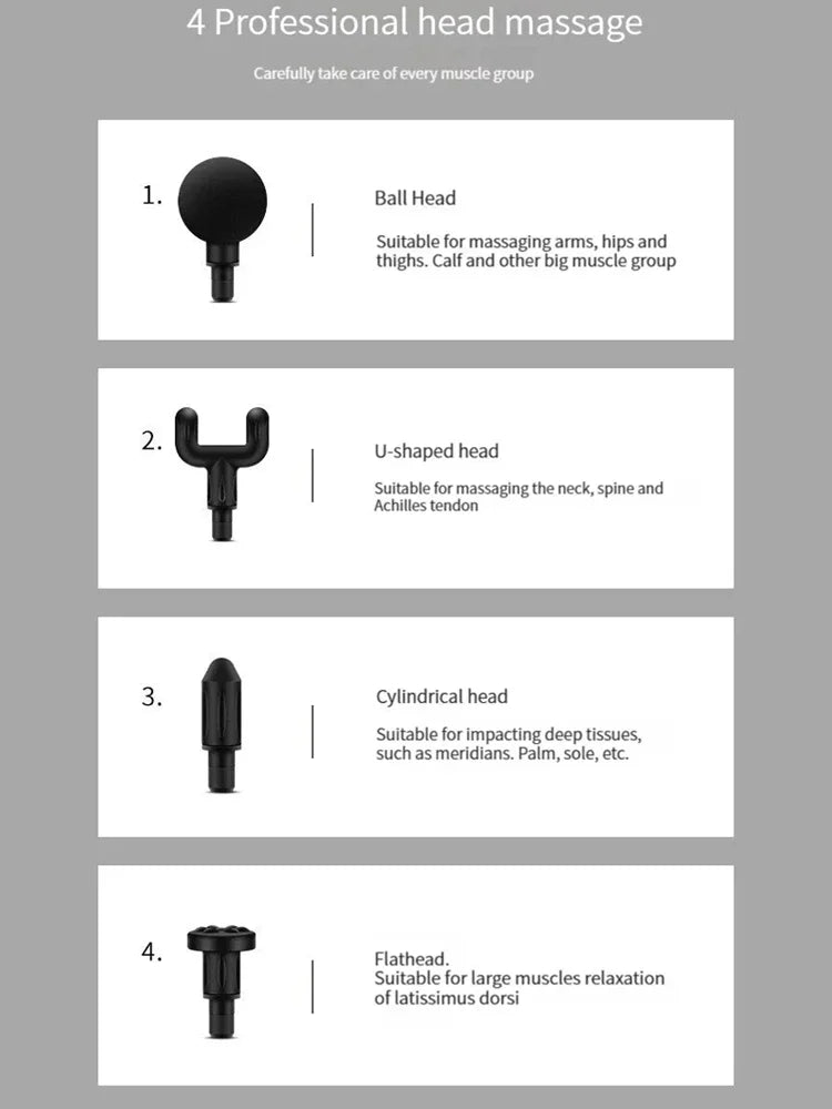 Pulse Pro Mini 6-Speed Deep Tissue Massage Gun