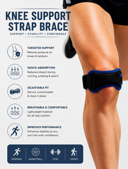 Knee Support Strap for Pain Relief