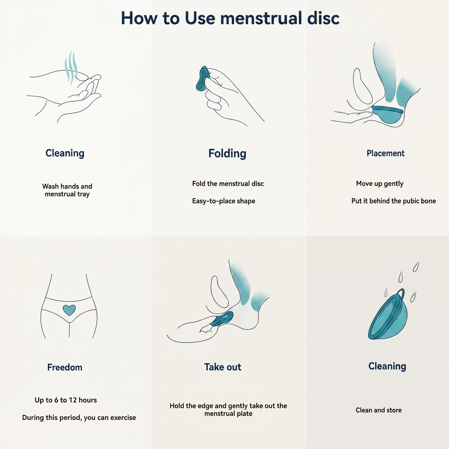 Reusable Menstrual Flow Disc